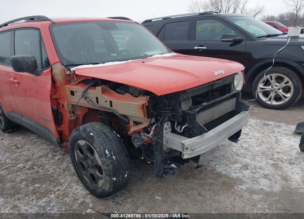 2017 JEEP RENEGADE SPORT FWD VIN: ZACCJAAB4HPE53303