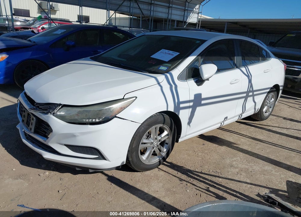 2017 CHEVROLET CRUZE LT AUTO VIN: 1G1BE5SM2H7219271