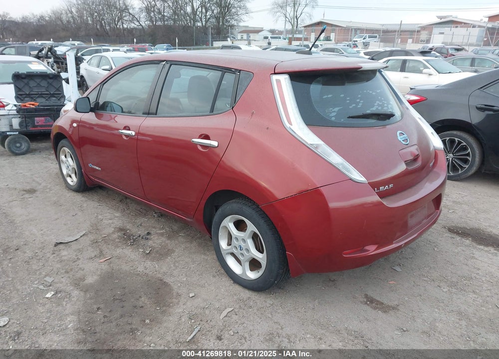 2012 NISSAN LEAF VIN: JN1AZ0CP7CT023848
