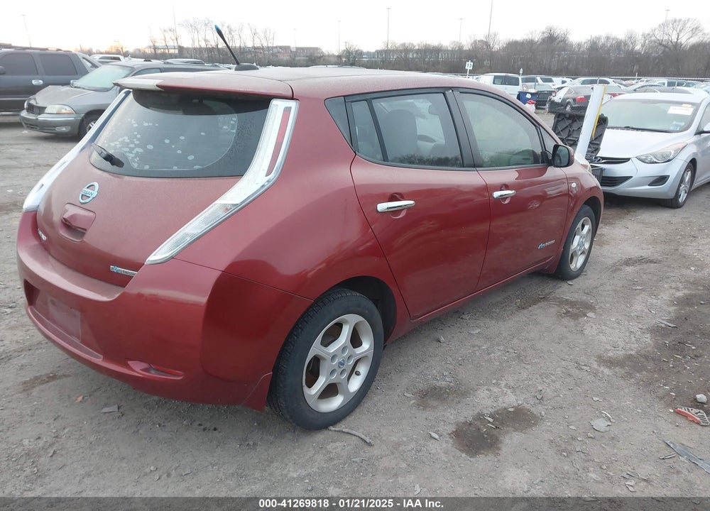 2012 NISSAN LEAF VIN: JN1AZ0CP7CT023848