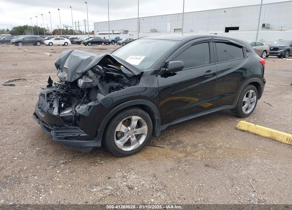 2016 HONDA HR-V LX VIN: 3CZRU5H31GM722196