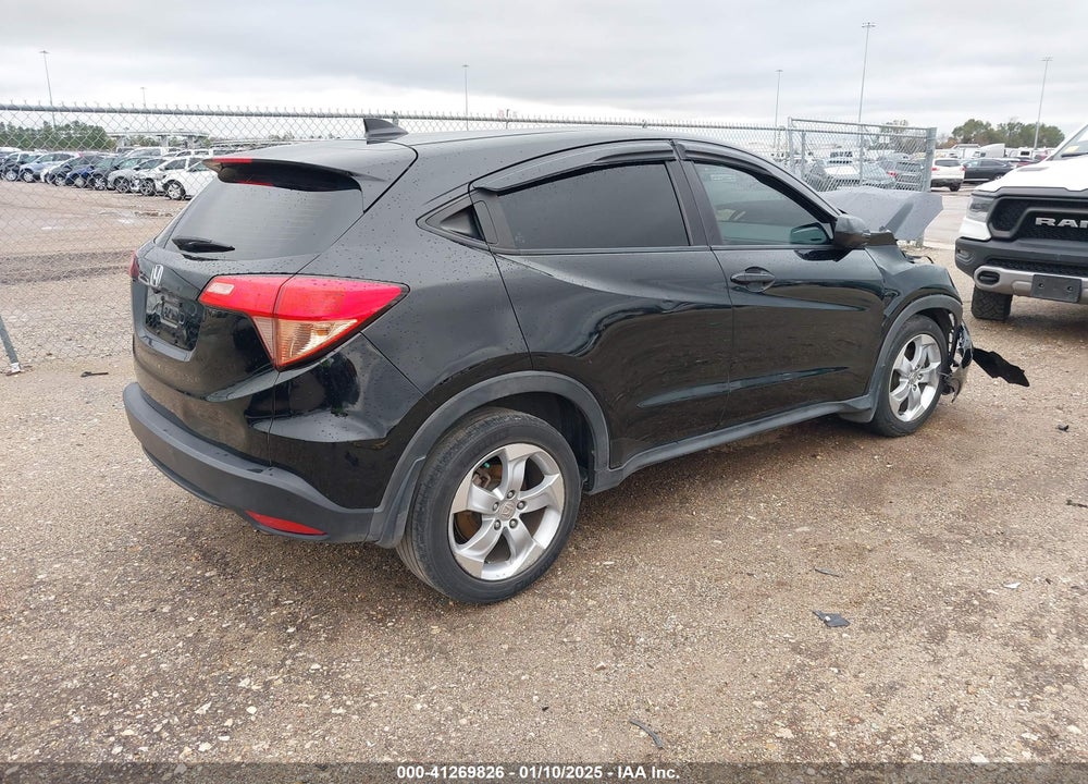 2016 HONDA HR-V LX VIN: 3CZRU5H31GM722196