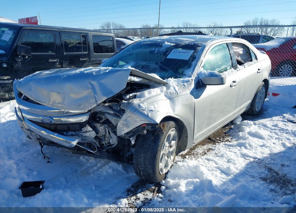 2010 FORD FUSION SE VIN: 3FAHP0HAXAR378488