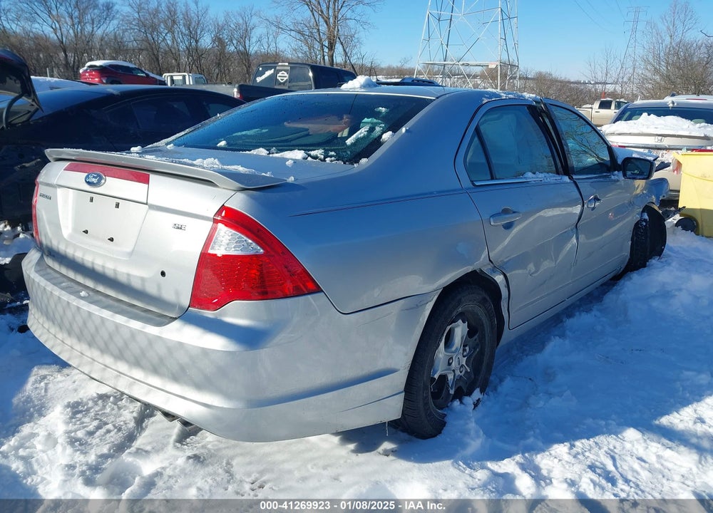 2010 FORD FUSION SE VIN: 3FAHP0HAXAR378488
