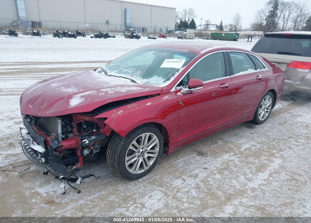 2016 LINCOLN MKZ VIN: 3LN6L2G92GR624633