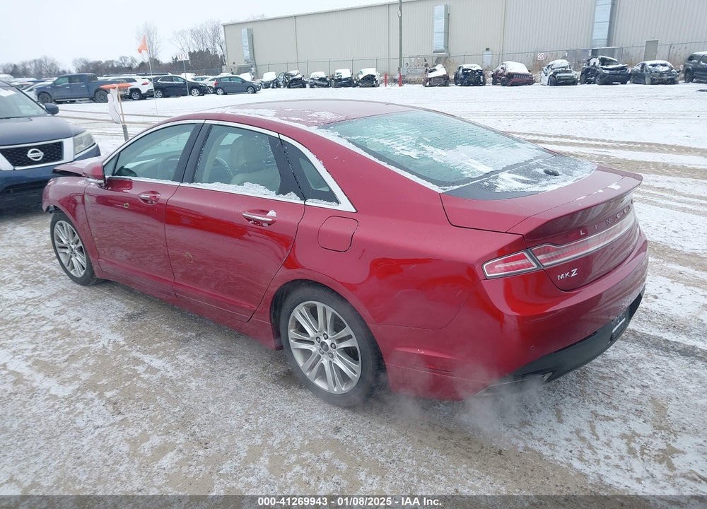 2016 LINCOLN MKZ VIN: 3LN6L2G92GR624633