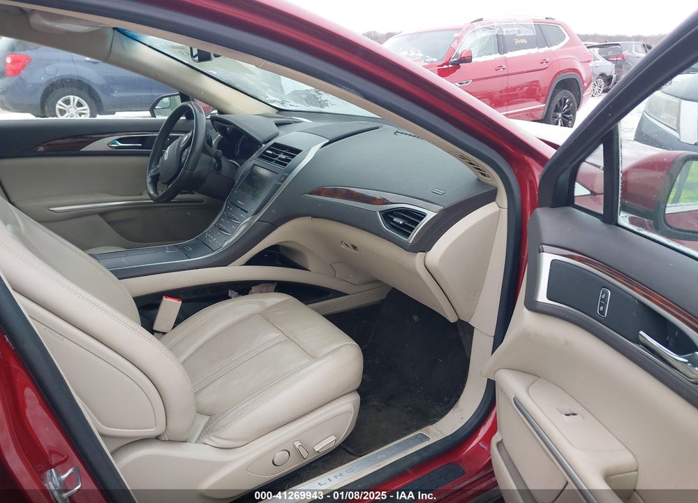 2016 LINCOLN MKZ VIN: 3LN6L2G92GR624633