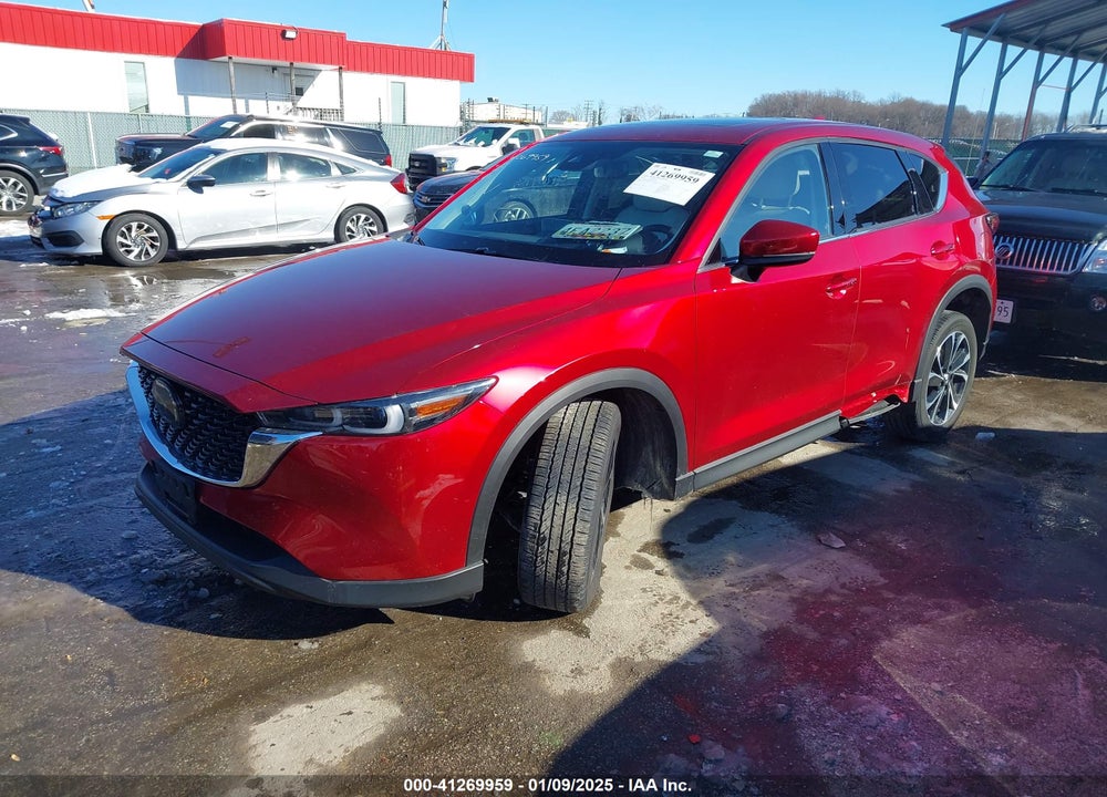 2022 MAZDA CX-5 2.5 S PREMIUM VIN: JM3KFBDM0N0599710
