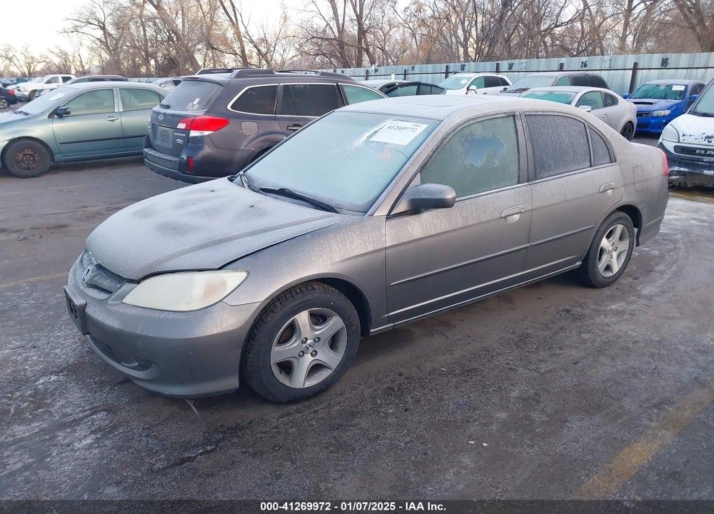 2004 HONDA CIVIC EX VIN: 2HGES26734H532197
