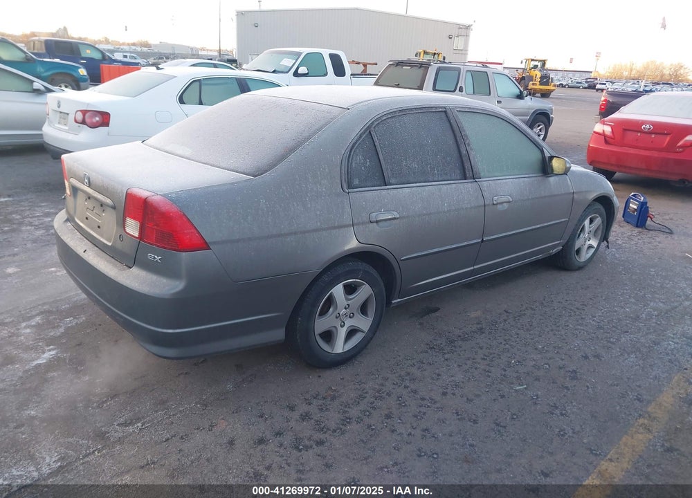 2004 HONDA CIVIC EX VIN: 2HGES26734H532197