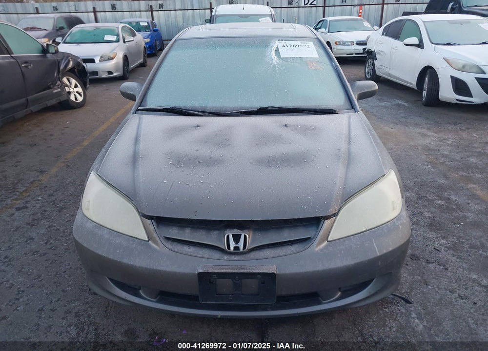 2004 HONDA CIVIC EX VIN: 2HGES26734H532197