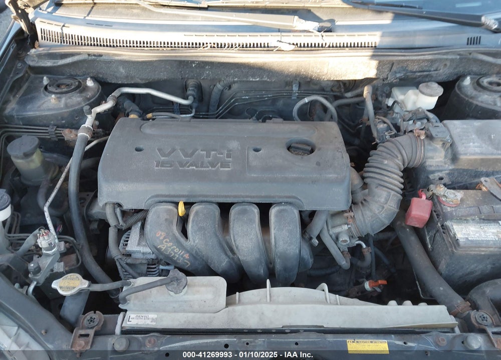 2008 TOYOTA COROLLA LE VIN: 2T1BR30E18C876962