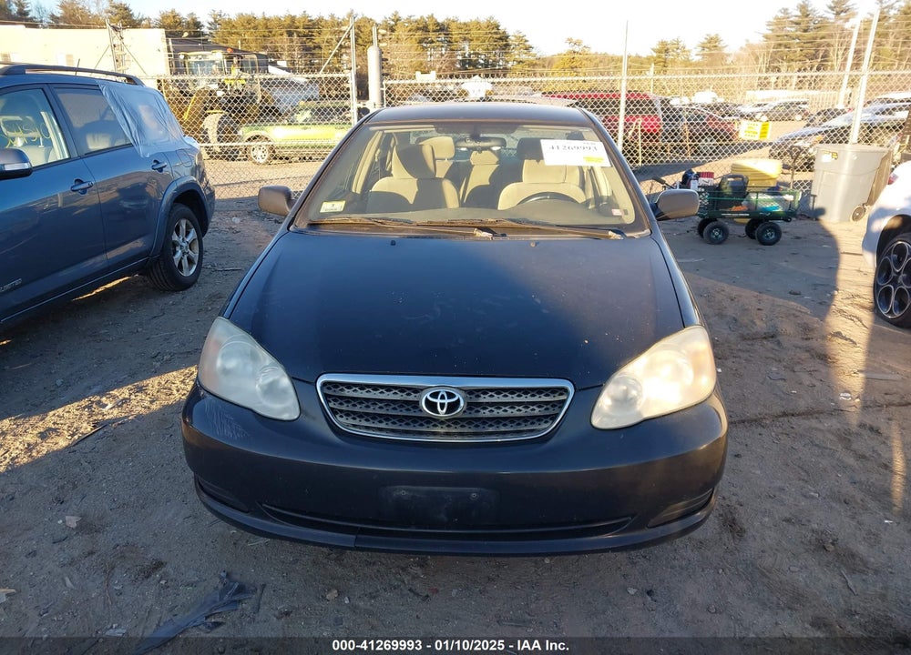 2008 TOYOTA COROLLA LE VIN: 2T1BR30E18C876962