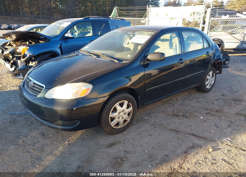 2008 TOYOTA COROLLA LE VIN: 2T1BR30E18C876962