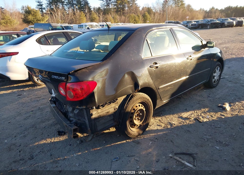 2008 TOYOTA COROLLA LE VIN: 2T1BR30E18C876962