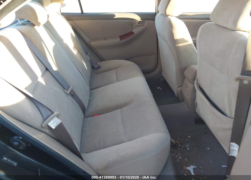 2008 TOYOTA COROLLA LE VIN: 2T1BR30E18C876962
