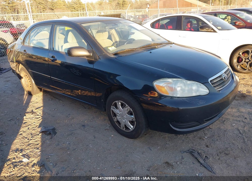 2008 TOYOTA COROLLA LE VIN: 2T1BR30E18C876962