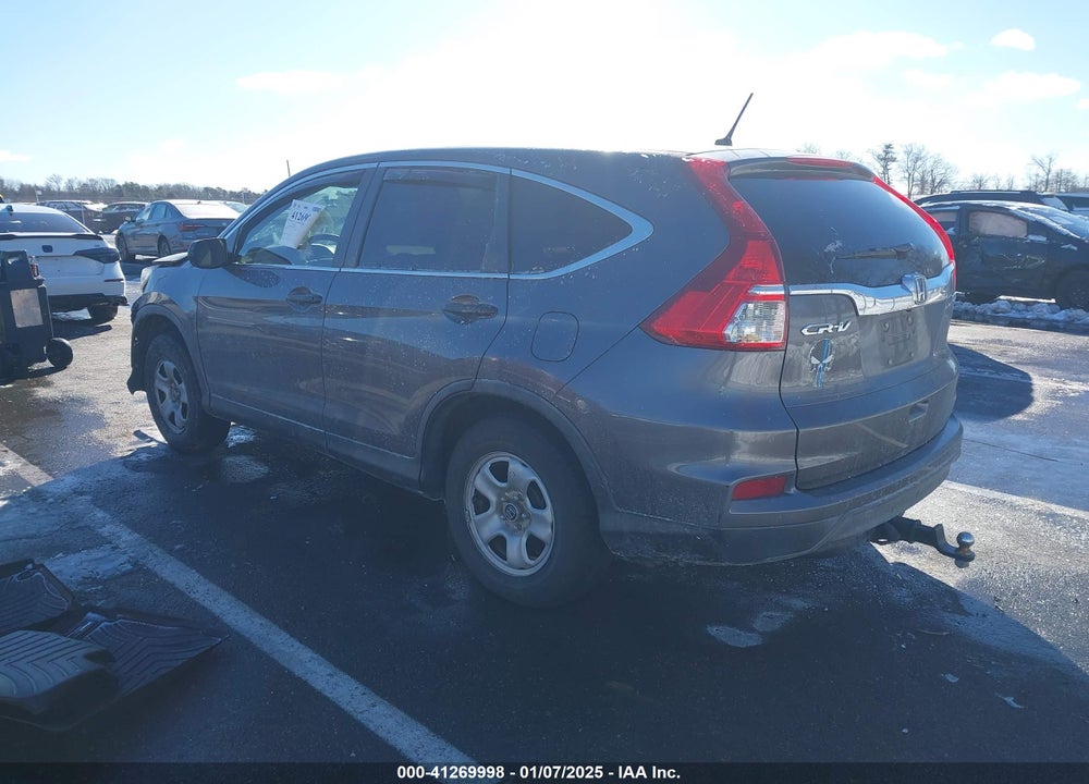 2015 HONDA CR-V LX VIN: 5J6RM4H38FL006096
