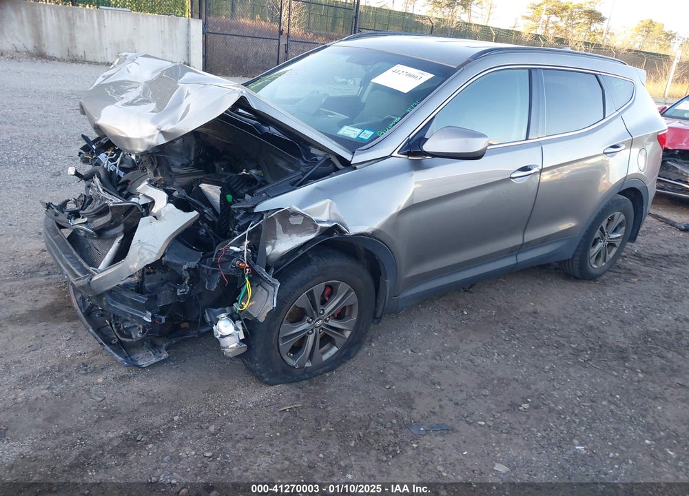 2013 HYUNDAI SANTA FE SPORT VIN: 5XYZUDLB2DG001800
