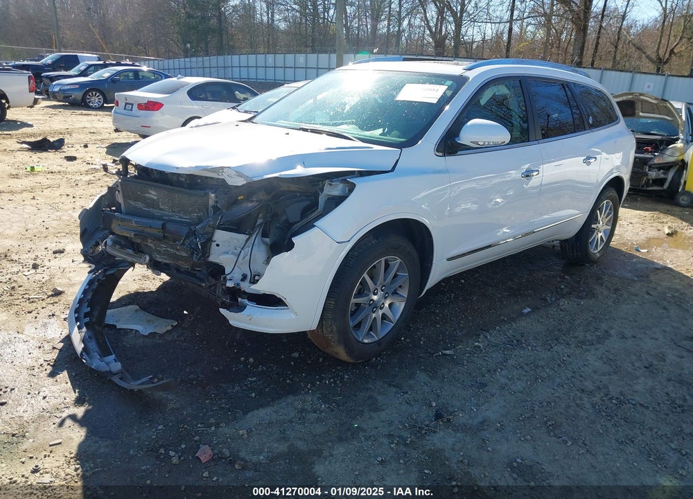 2017 BUICK ENCLAVE LEATHER VIN: 5GAKRBKD8HJ125474