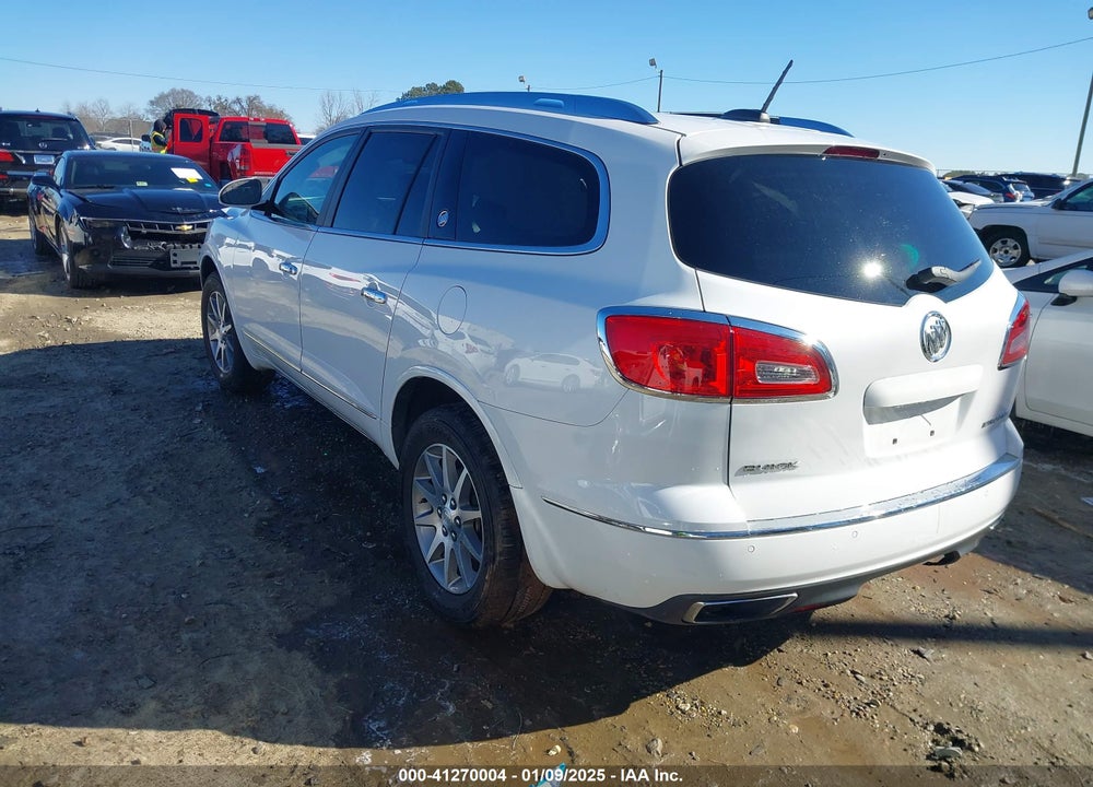2017 BUICK ENCLAVE LEATHER VIN: 5GAKRBKD8HJ125474