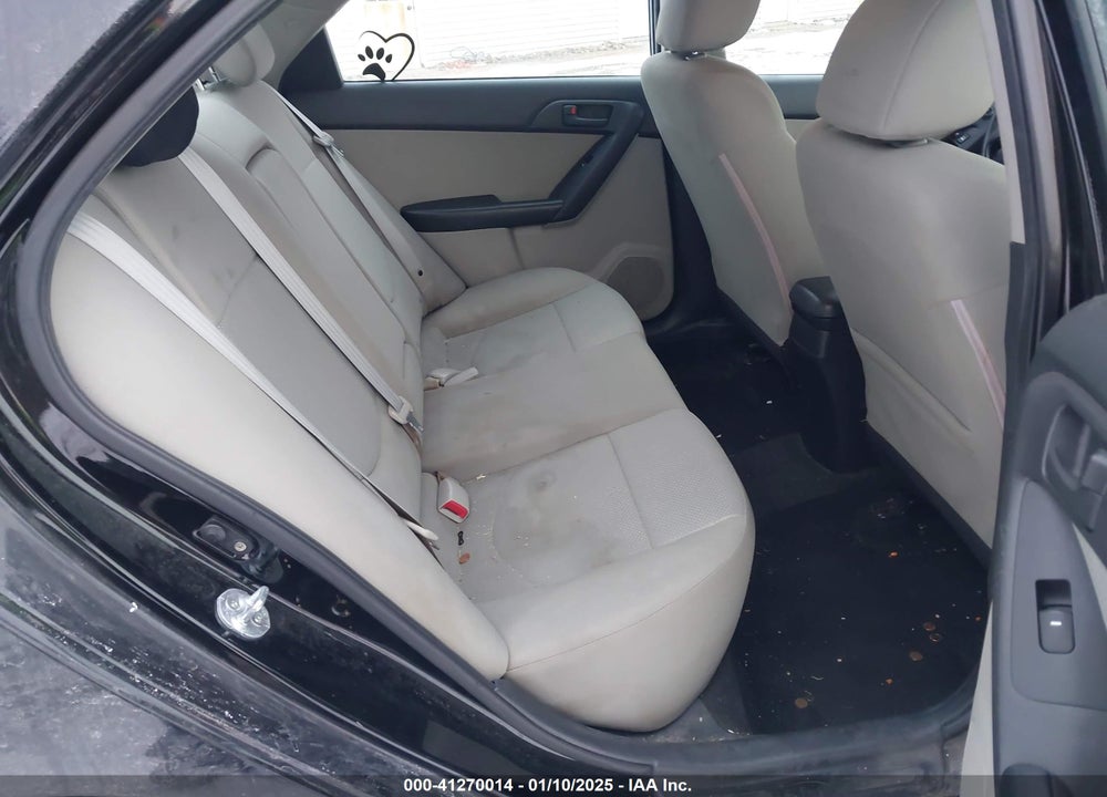 2012 KIA FORTE EX VIN: KNAFU4A28C5624283