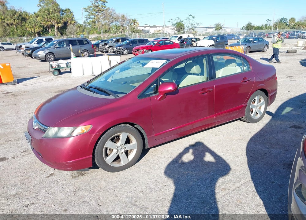 2007 HONDA CIVIC EX VIN: 1HGFA16847L102857