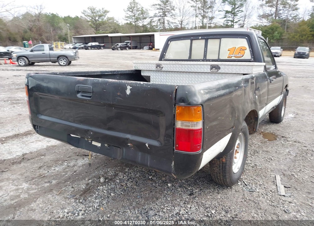 1990 TOYOTA PICKUP 1/2 TON SHORT WHEELBASE VIN: JT4RN81RXL0043091