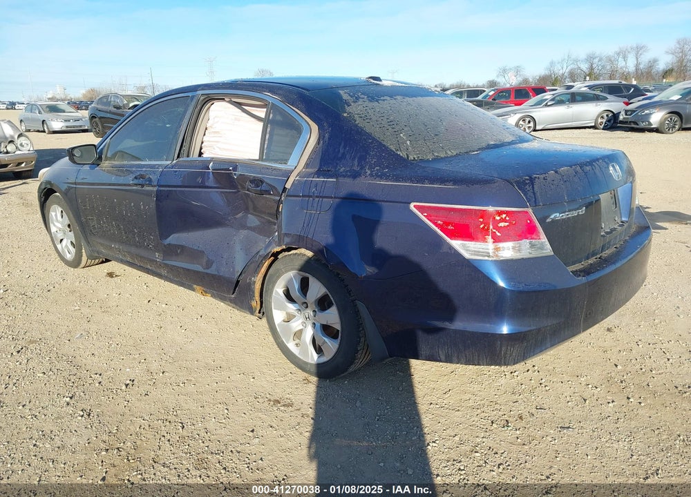2008 HONDA ACCORD VIN: 1HGCP26818A039737