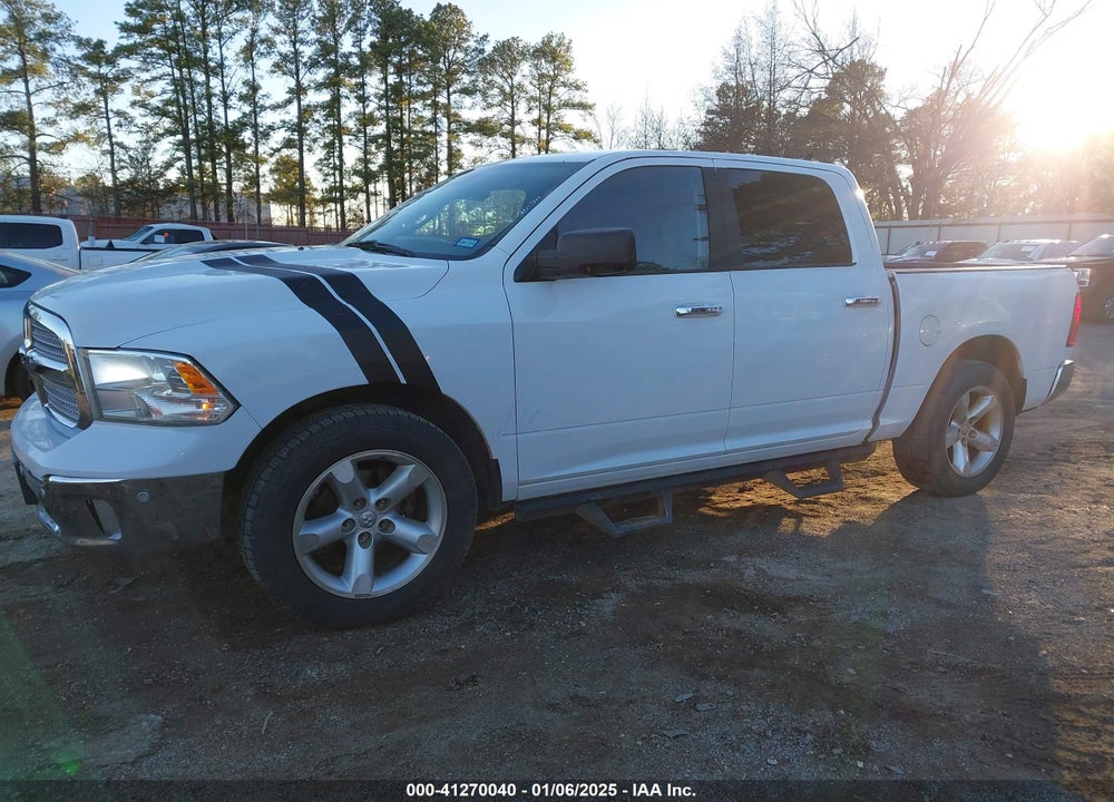 2016 RAM 1500 LONE STAR VIN: 1C6RR6LTXGS207913