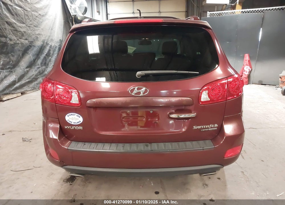 2008 HYUNDAI SANTA FE LIMITED/SE VIN: 5NMSH73E88H191342