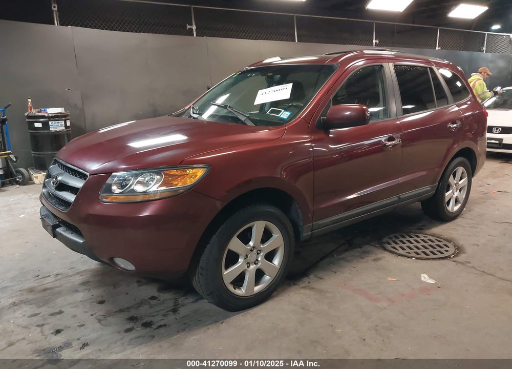 2008 HYUNDAI SANTA FE LIMITED/SE VIN: 5NMSH73E88H191342