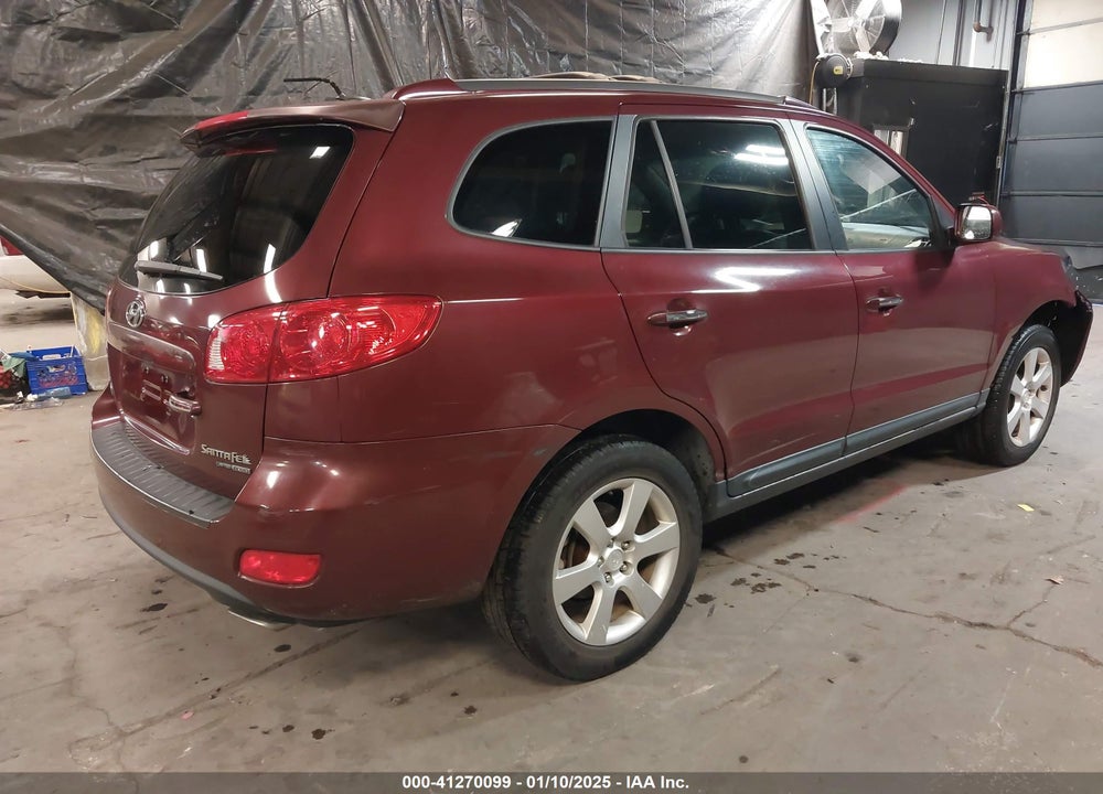 2008 HYUNDAI SANTA FE LIMITED/SE VIN: 5NMSH73E88H191342