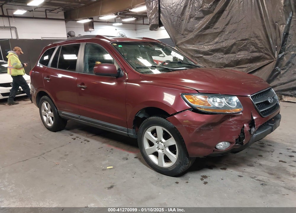 2008 HYUNDAI SANTA FE LIMITED/SE VIN: 5NMSH73E88H191342