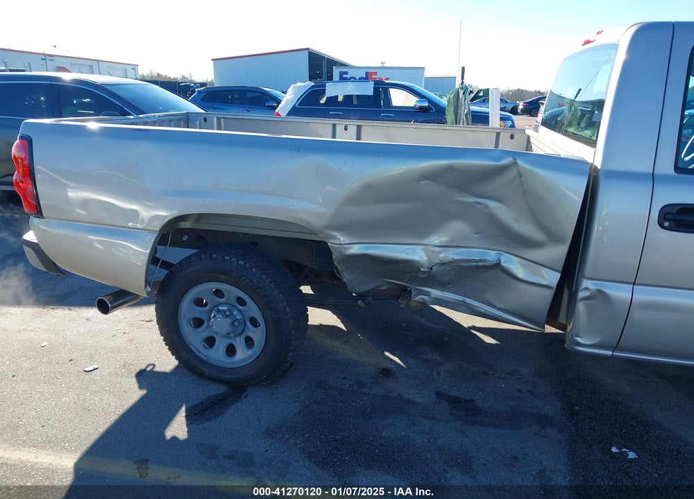2007 CHEVROLET SILVERADO 1500 CLASSIC WORK TRUCK VIN: 3GCEC14X87G146761