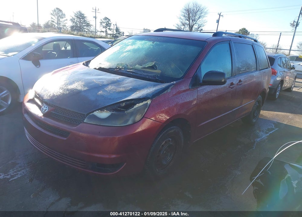 2004 TOYOTA SIENNA LE VIN: 5TDZA23C04S220988