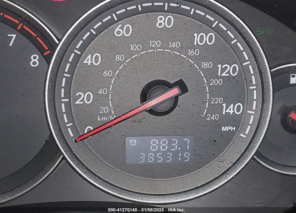 2007 SUBARU OUTBACK 2.5I BASIC VIN: 4S4BP61C976324437