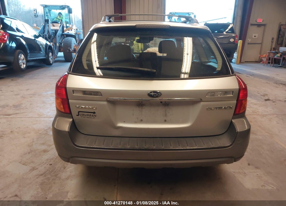 2007 SUBARU OUTBACK 2.5I BASIC VIN: 4S4BP61C976324437