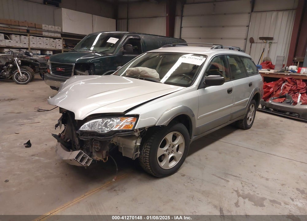 2007 SUBARU OUTBACK 2.5I BASIC VIN: 4S4BP61C976324437