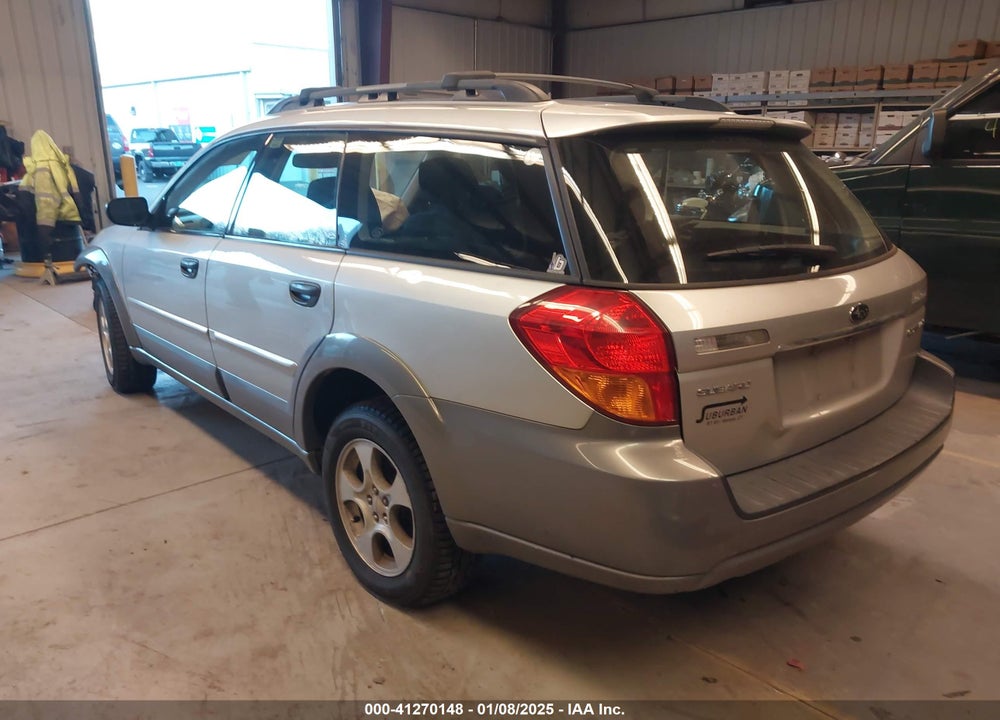 2007 SUBARU OUTBACK 2.5I BASIC VIN: 4S4BP61C976324437