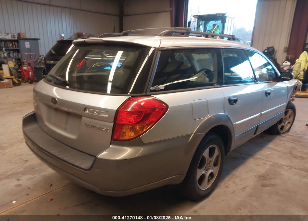 2007 SUBARU OUTBACK 2.5I BASIC VIN: 4S4BP61C976324437