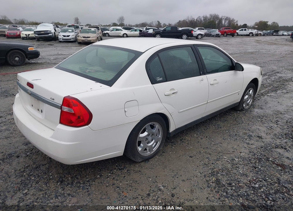 2006 CHEVROLET MALIBU VIN: 1G1ZS51F56F122594