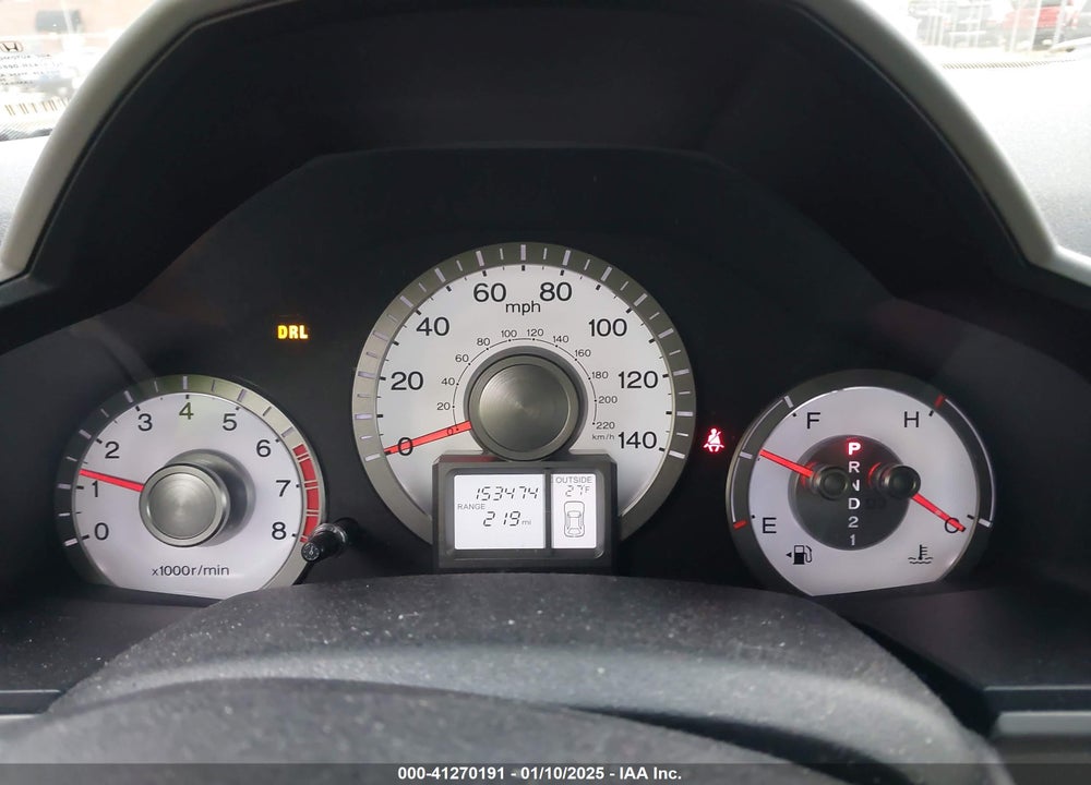 2011 HONDA PILOT EX VIN: 5FNYF3H40BB017721