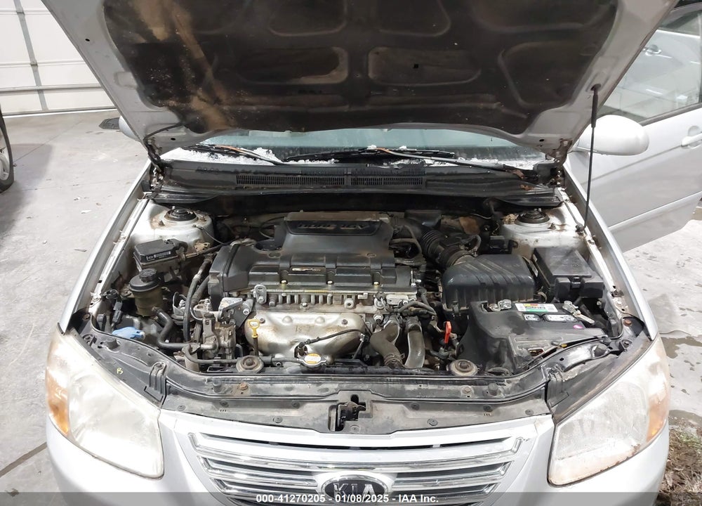 2007 KIA SPECTRA EX VIN: KNAFE121875414483