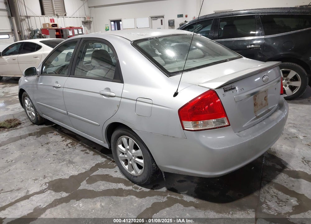 2007 KIA SPECTRA EX VIN: KNAFE121875414483