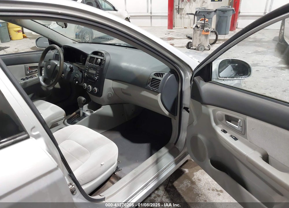 2007 KIA SPECTRA EX VIN: KNAFE121875414483