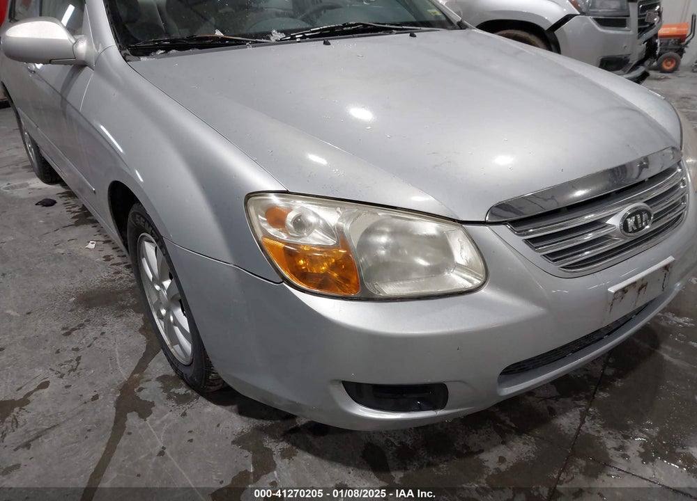 2007 KIA SPECTRA EX VIN: KNAFE121875414483