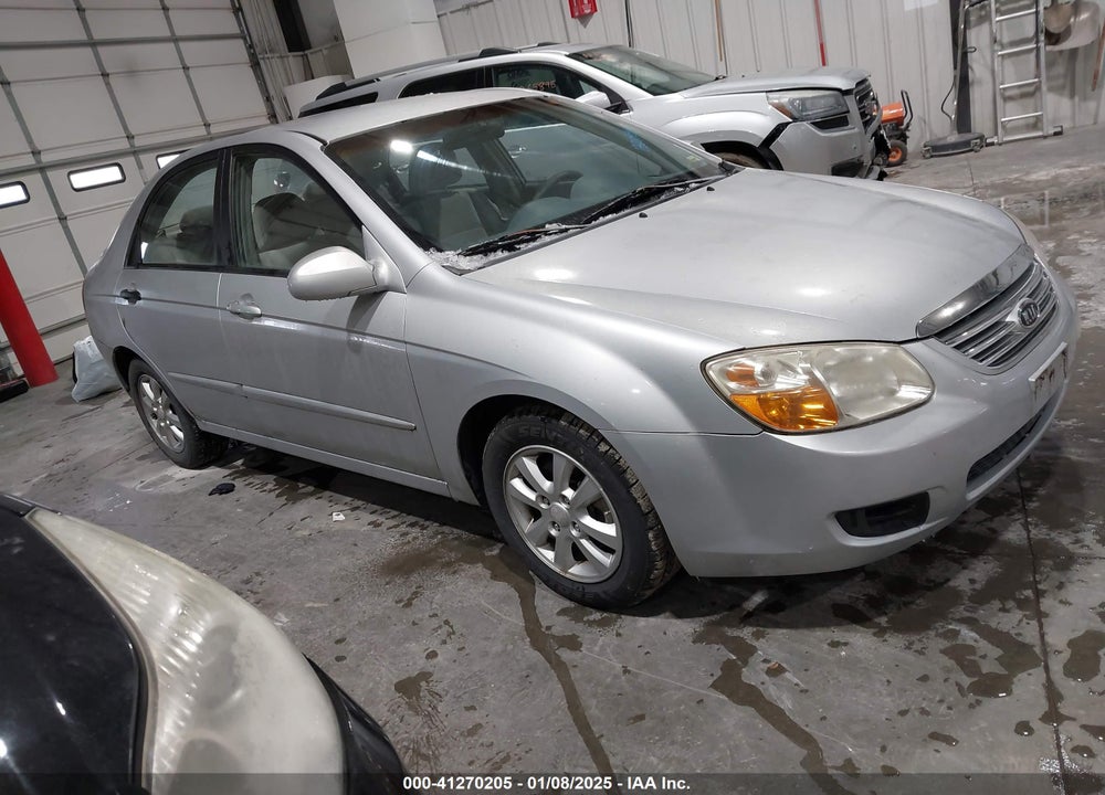2007 KIA SPECTRA EX VIN: KNAFE121875414483