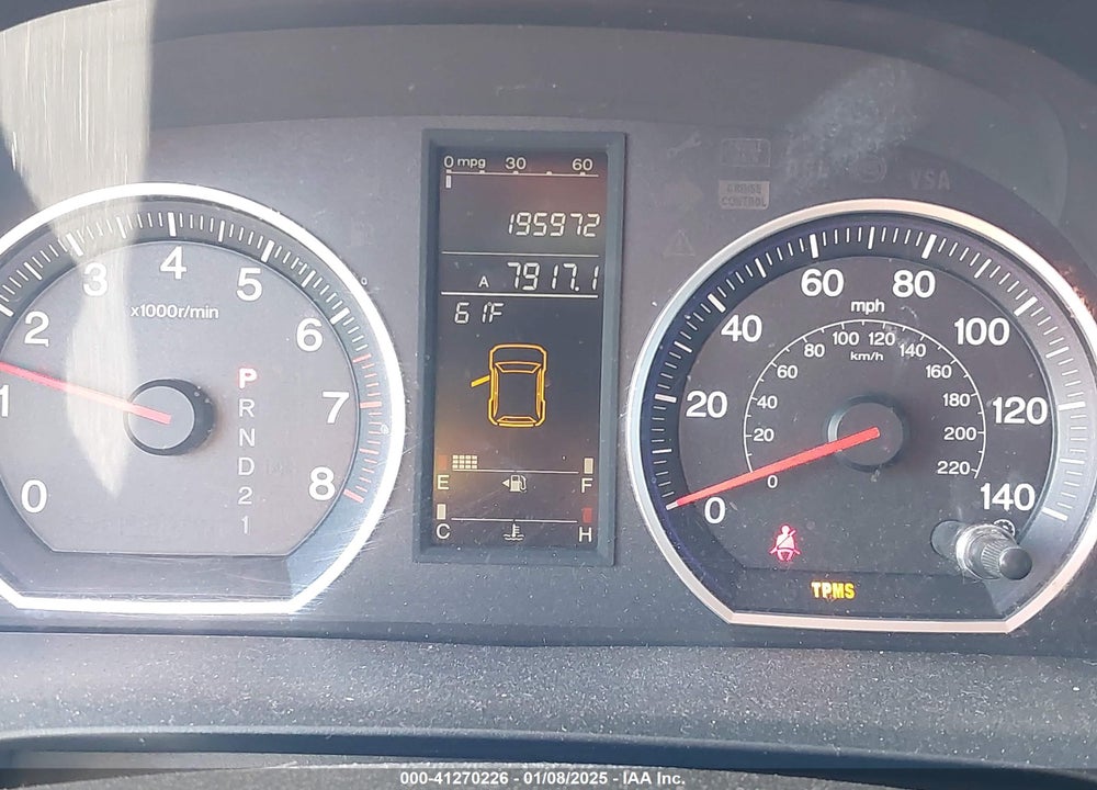 2007 HONDA CR-V EX-L VIN: JHLRE487X7C025050