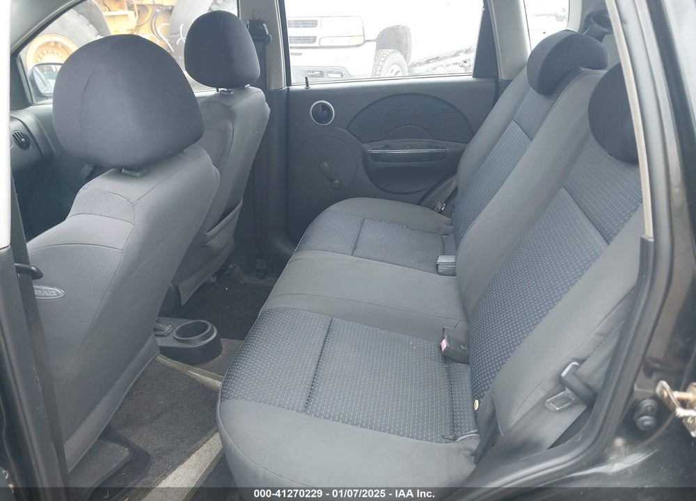 2007 CHEVROLET AVEO 5 VIN: KL1TD66647B699980